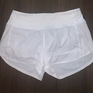 White speed up short long 4”